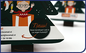 Case Direct Mailing Eindejaarsmailing Kerst Kerstboom