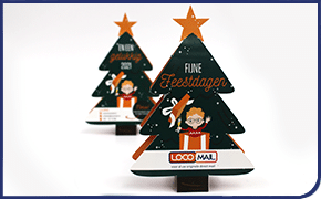 Case Direct Mailing Eindejaarsmailing Kerst Kerstboom