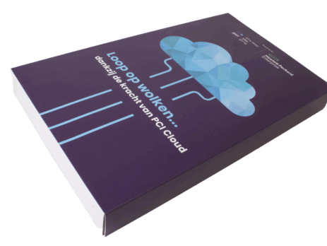 Doosje van PCI Cloud direct mailing