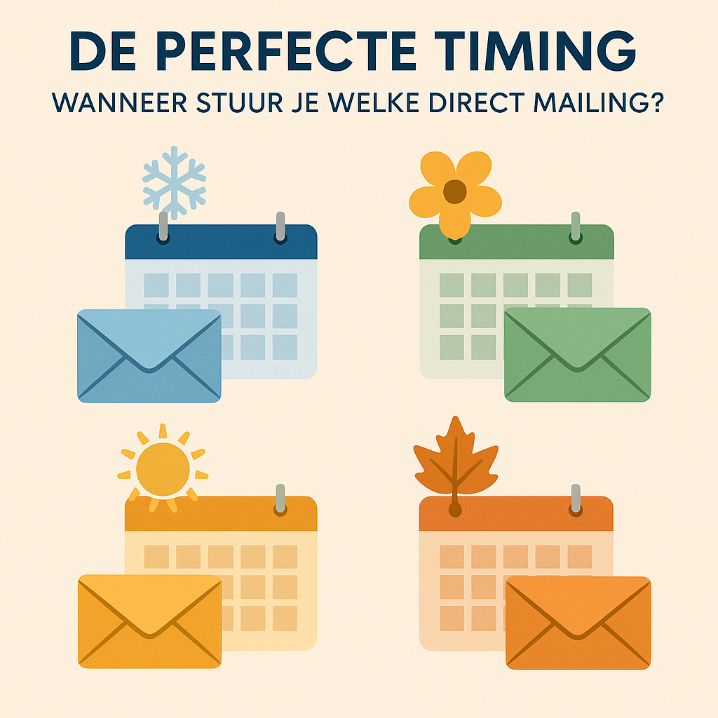 De perfecte timing: wanneer stuur je welke direct mailing?