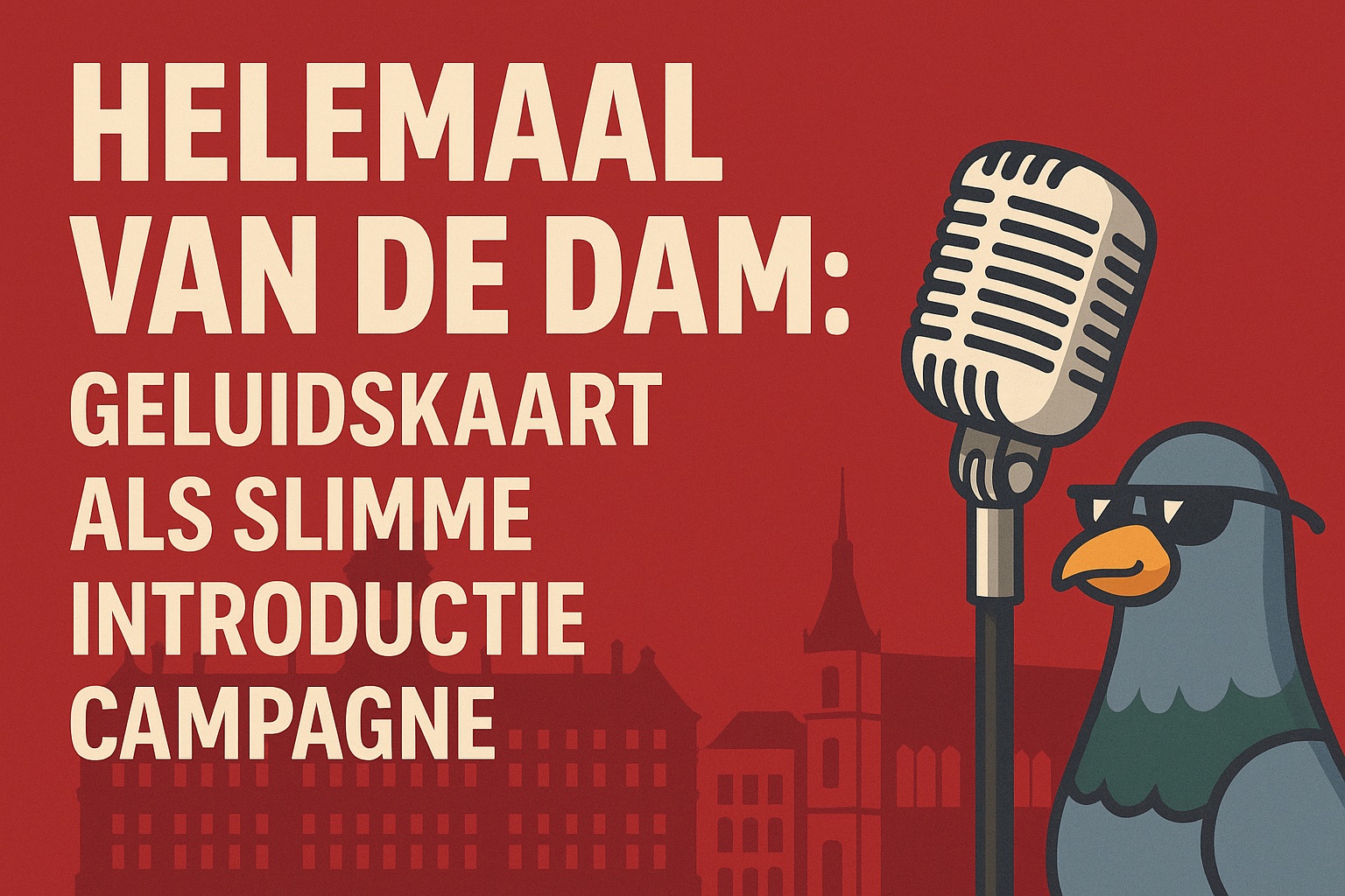 Header van de case over de direct mailing: geluidskaart van LocoMail ingezet door Dave van de Dam
