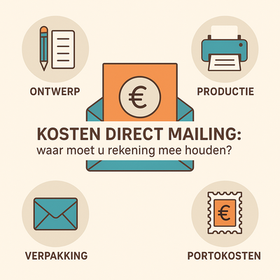 Kosten direct mailing: waar moet u rekening mee houden?