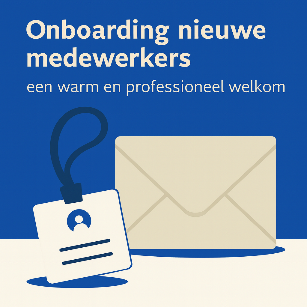 Onboarding nieuwe medewerkers: zo zorg je voor een sterke start