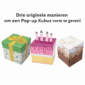 Drie originele manieren om een Pop-up Kubus vorm te geven!