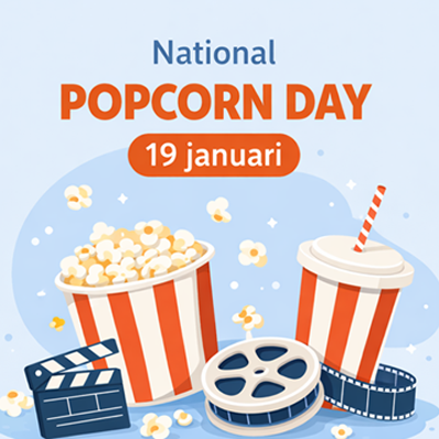 National Popcorn Day: 19 January - a smashing celebration of the favourite snack
