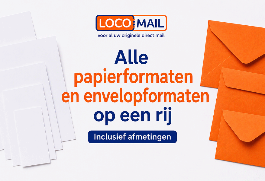 Alle papierformaten en envelopformaten op een rij | Inclusief afmetingen
